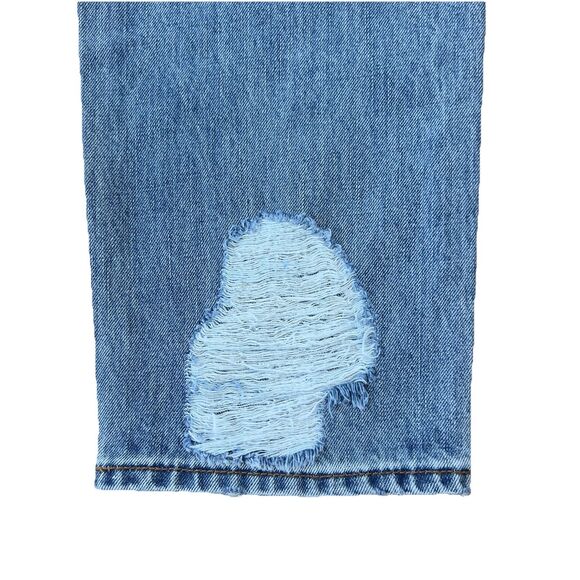 Anthropologie EVIDNT Los Angeles Malibu Girlfriend Jeans Size 26 Distressed - Picture 7 of 11